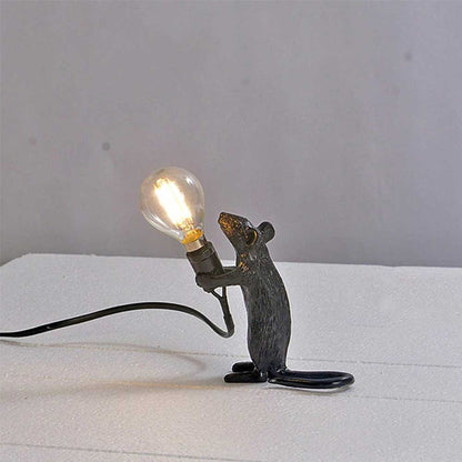 Mouse Shape Resin Table Lamp