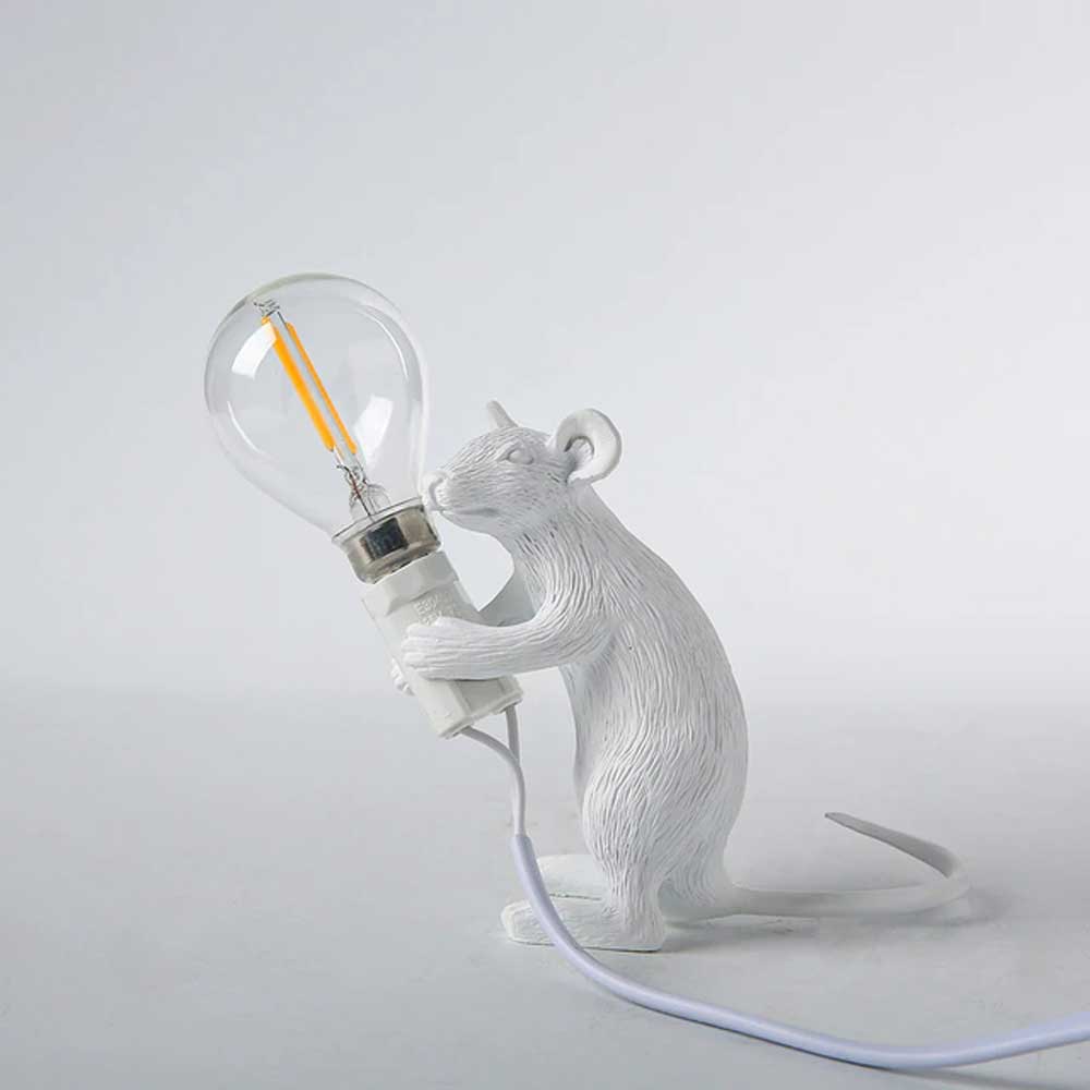 Mouse Shape Resin Table Lamp