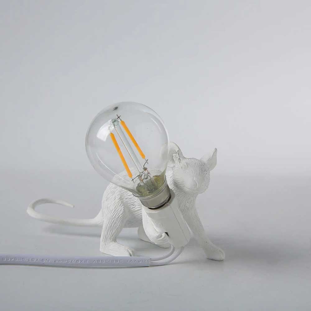 Mouse Shape Resin Table Lamp