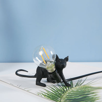 Mouse Shape Resin Table Lamp