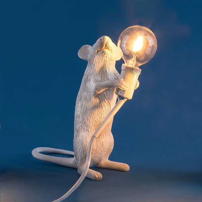 Mouse Shape Resin Table Lamp