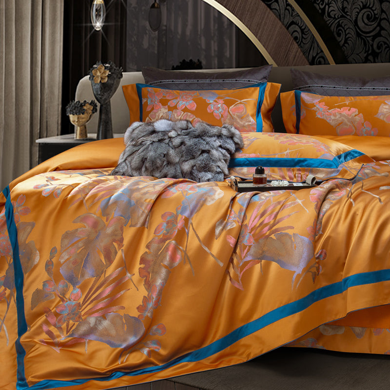 High-end Royal Sateen Jacquard Embroidery Duvet Cover | Sanssouci Palace