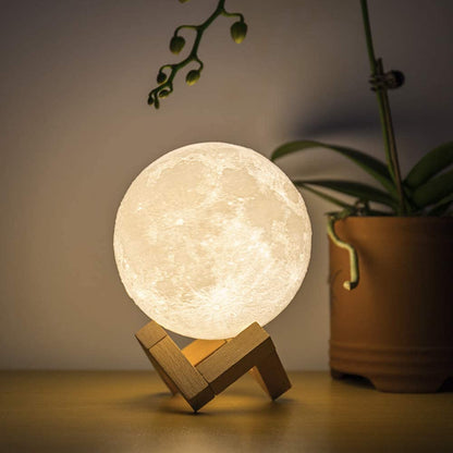 RGB Moon Lamp with Remote&Touch Control