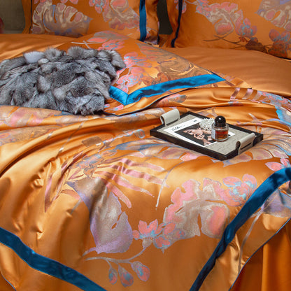 High-end Royal Sateen Jacquard Embroidery Duvet Cover | Sanssouci Palace