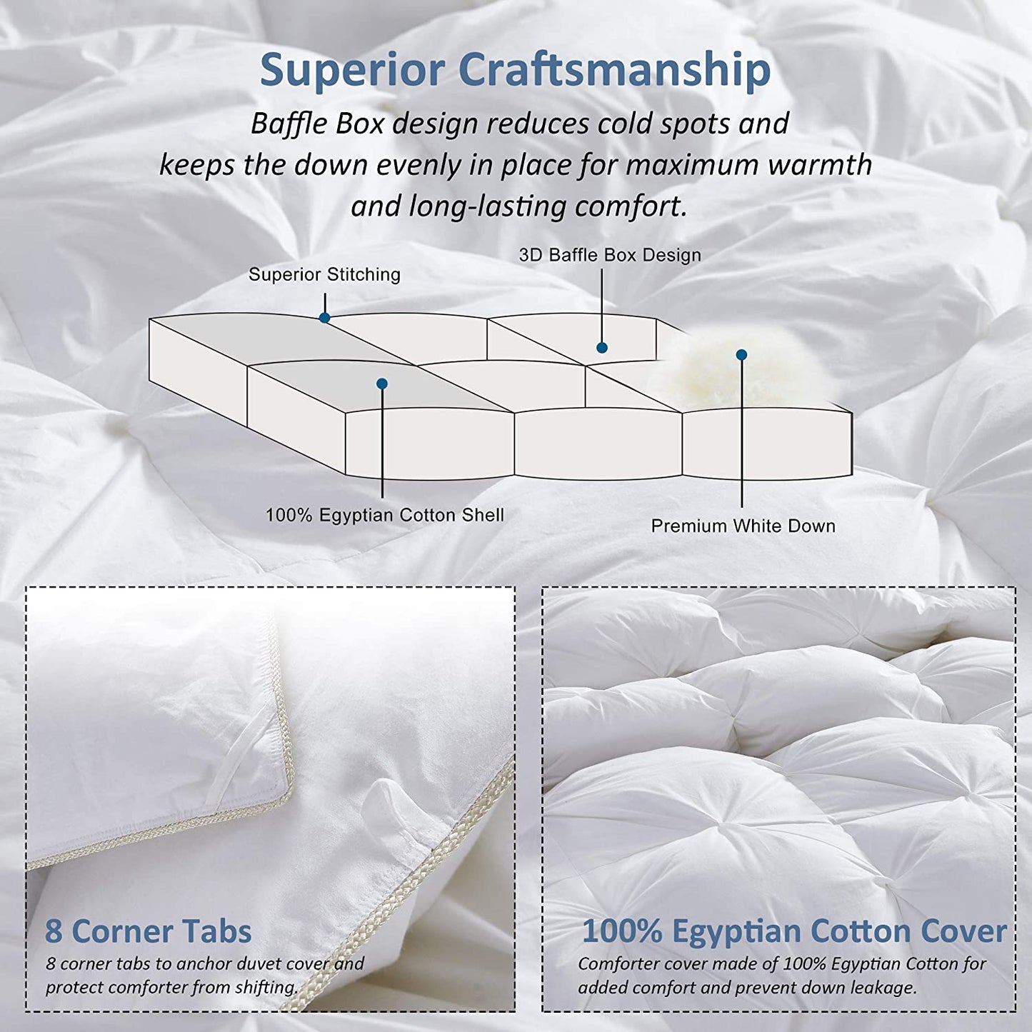 All-Season Goose Down Comforter