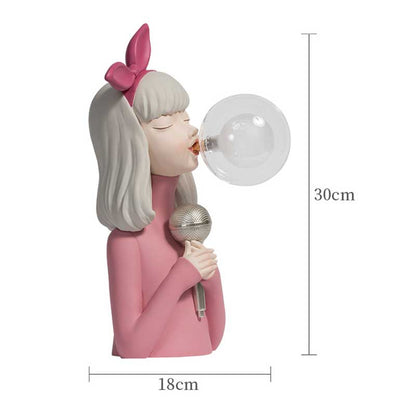 Bubble Girl Lamp