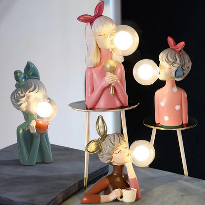 Bubble Girl Lamp