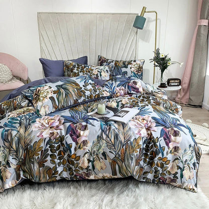 Egyptian Cotton Havana Printed Duvet Cover Set