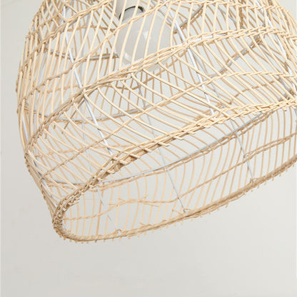 Natural Bamboo Pendant Light