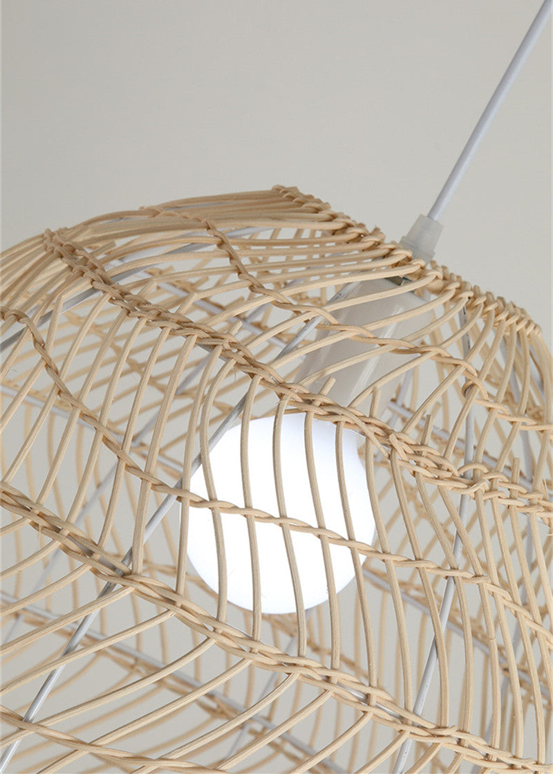 Natural Bamboo Pendant Light