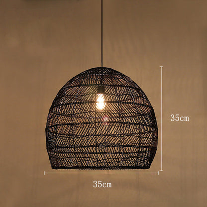 Natural Bamboo Pendant Light