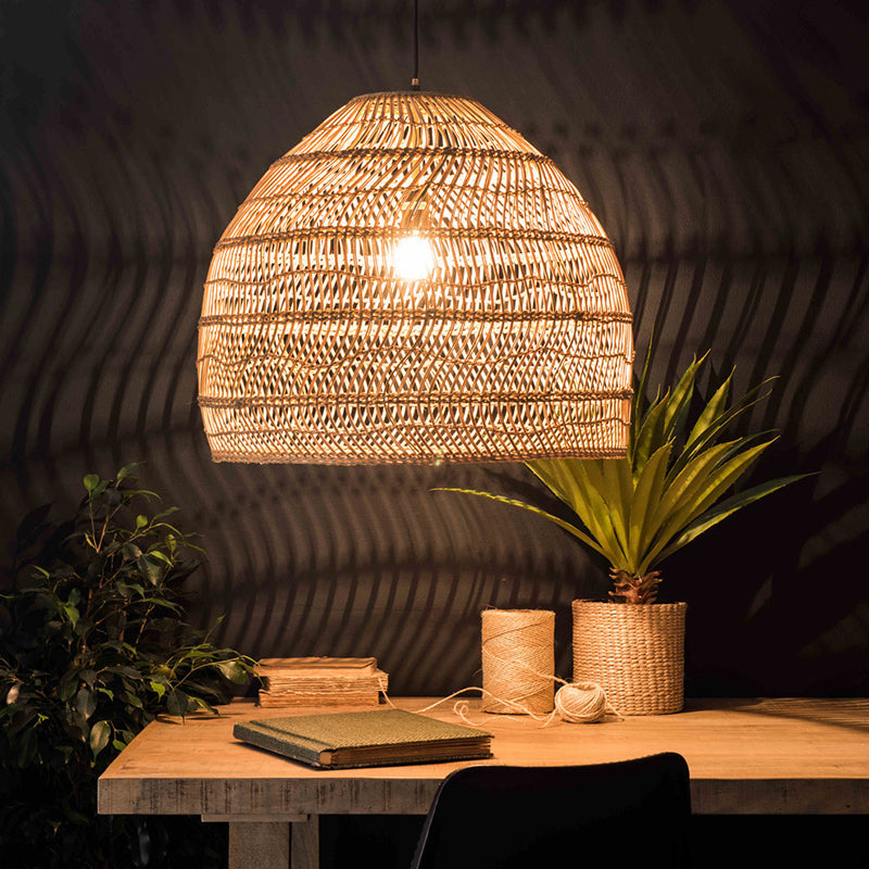 Natural Bamboo Pendant Light