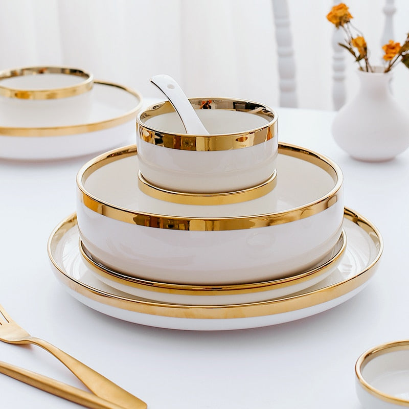 Legacy White Luxury Dinnerware Set