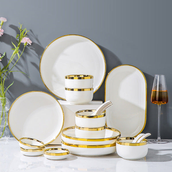 Legacy White Luxury Dinnerware Set