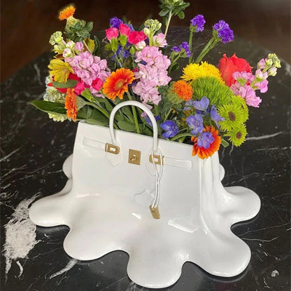 Modern Abstract Handbag Flower Vase