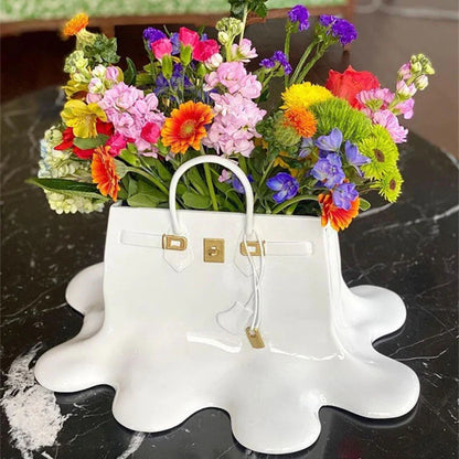 Modern Abstract Handbag Flower Vase