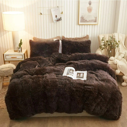 Luxury Ultra Soft Crystal Velvet Bedding Sets(3 Pieces)