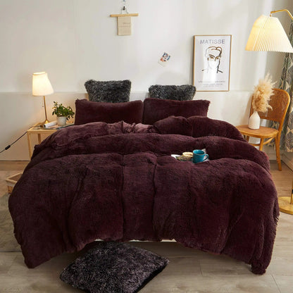 Luxury Ultra Soft Crystal Velvet Bedding Sets(3 Pieces)