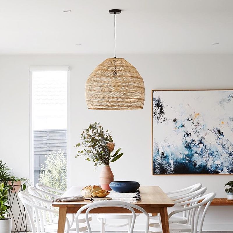 Natural Bamboo Pendant Light