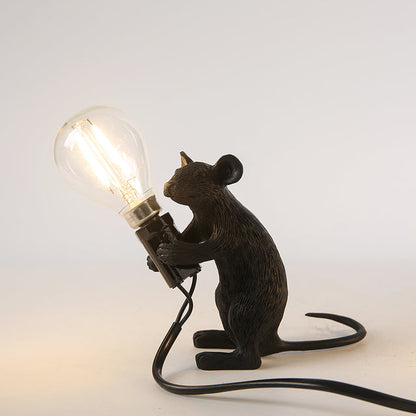 Mouse Shape Resin Table Lamp