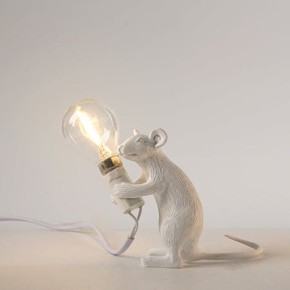 Mouse Shape Resin Table Lamp