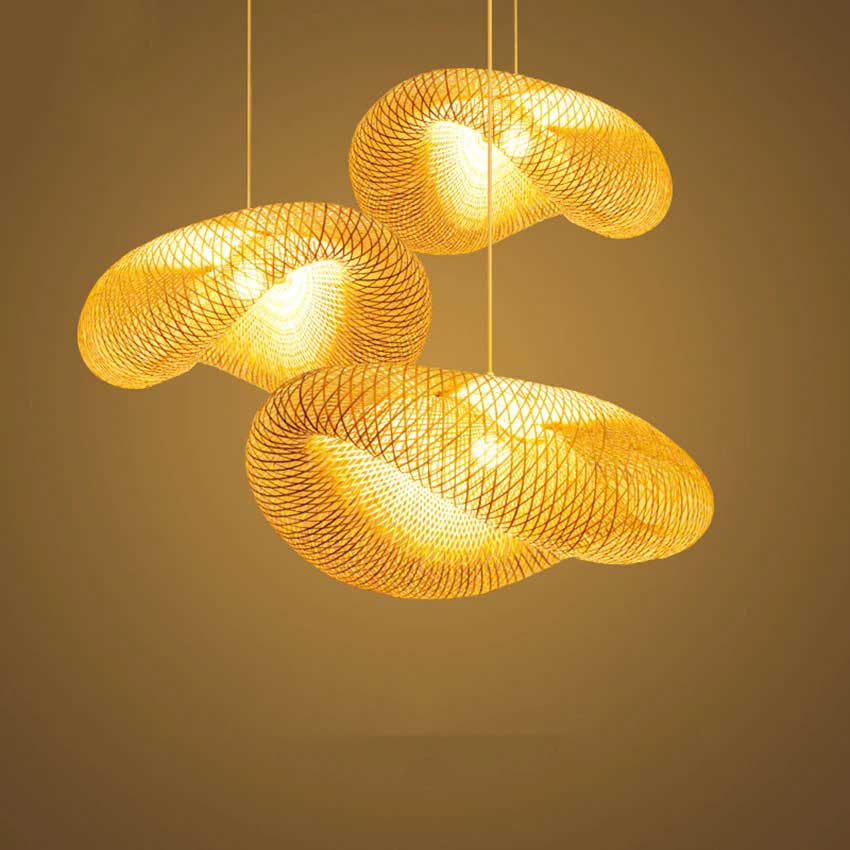 Modern Bamboo Pendant Lights