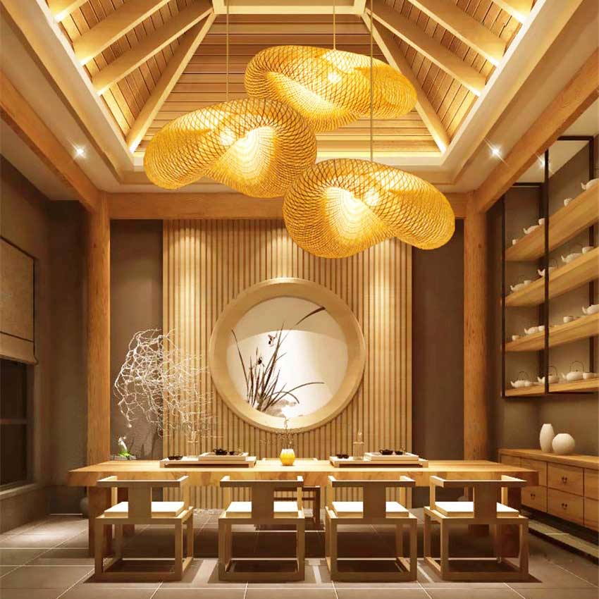 Modern Bamboo Pendant Lights