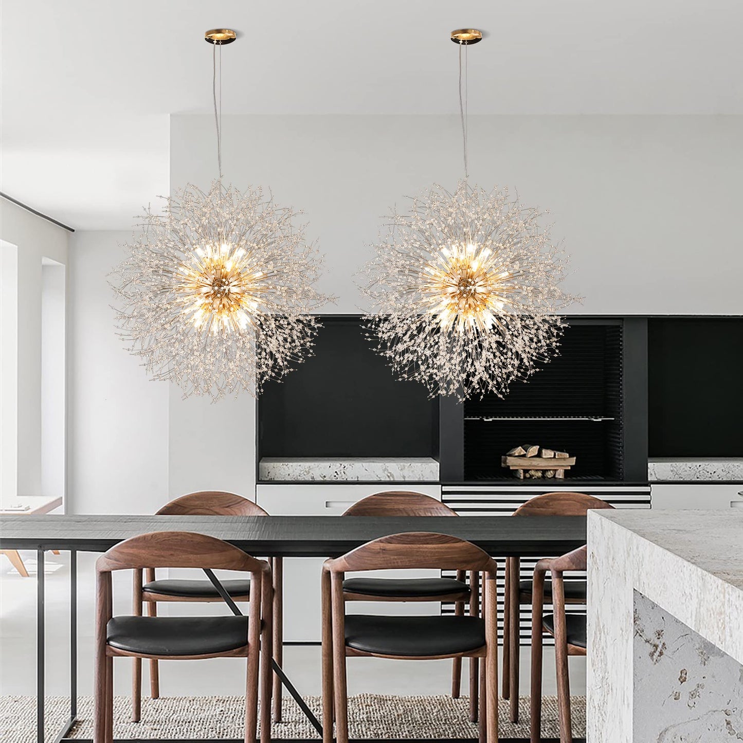 Dandelion Nordic Crystal Chandelier Lighting