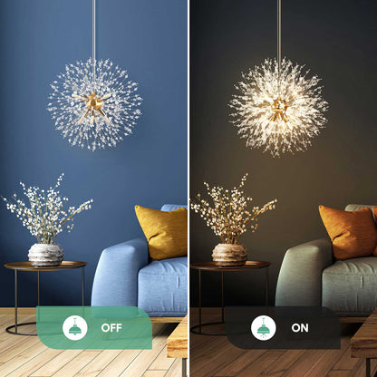 Dandelion Nordic Crystal Chandelier Lighting