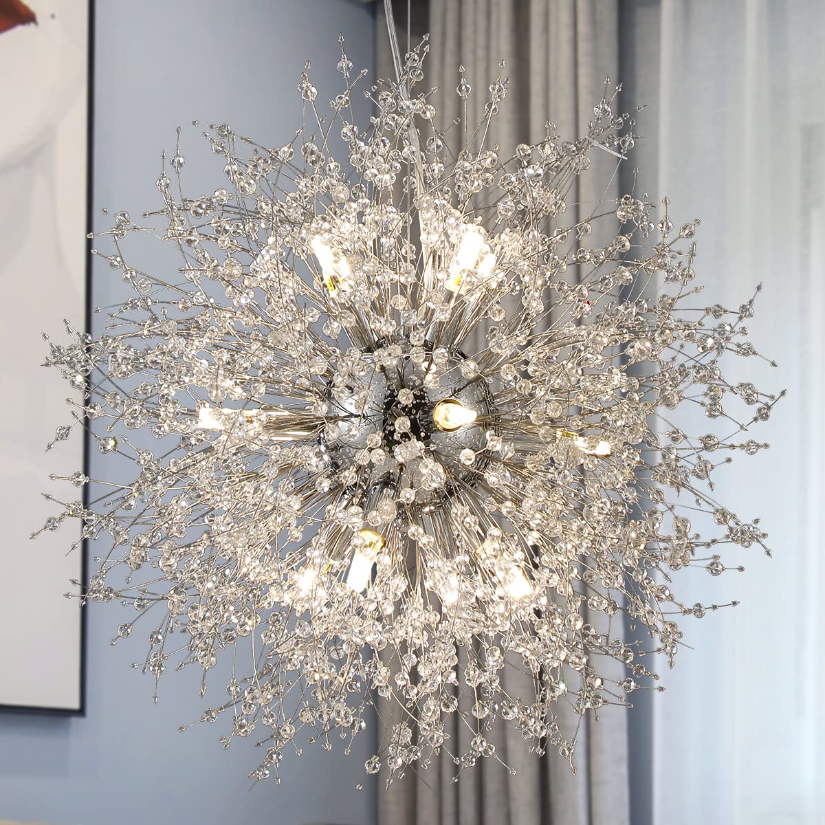 Dandelion Nordic Crystal Chandelier Lighting