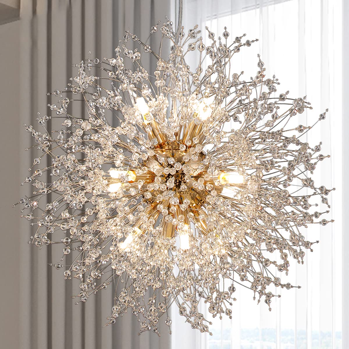 Dandelion Nordic Crystal Chandelier Lighting