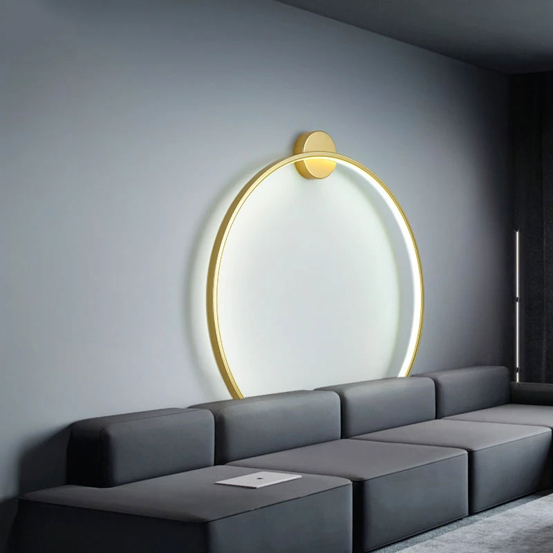 Modern Simple Circle LED Wall Lights