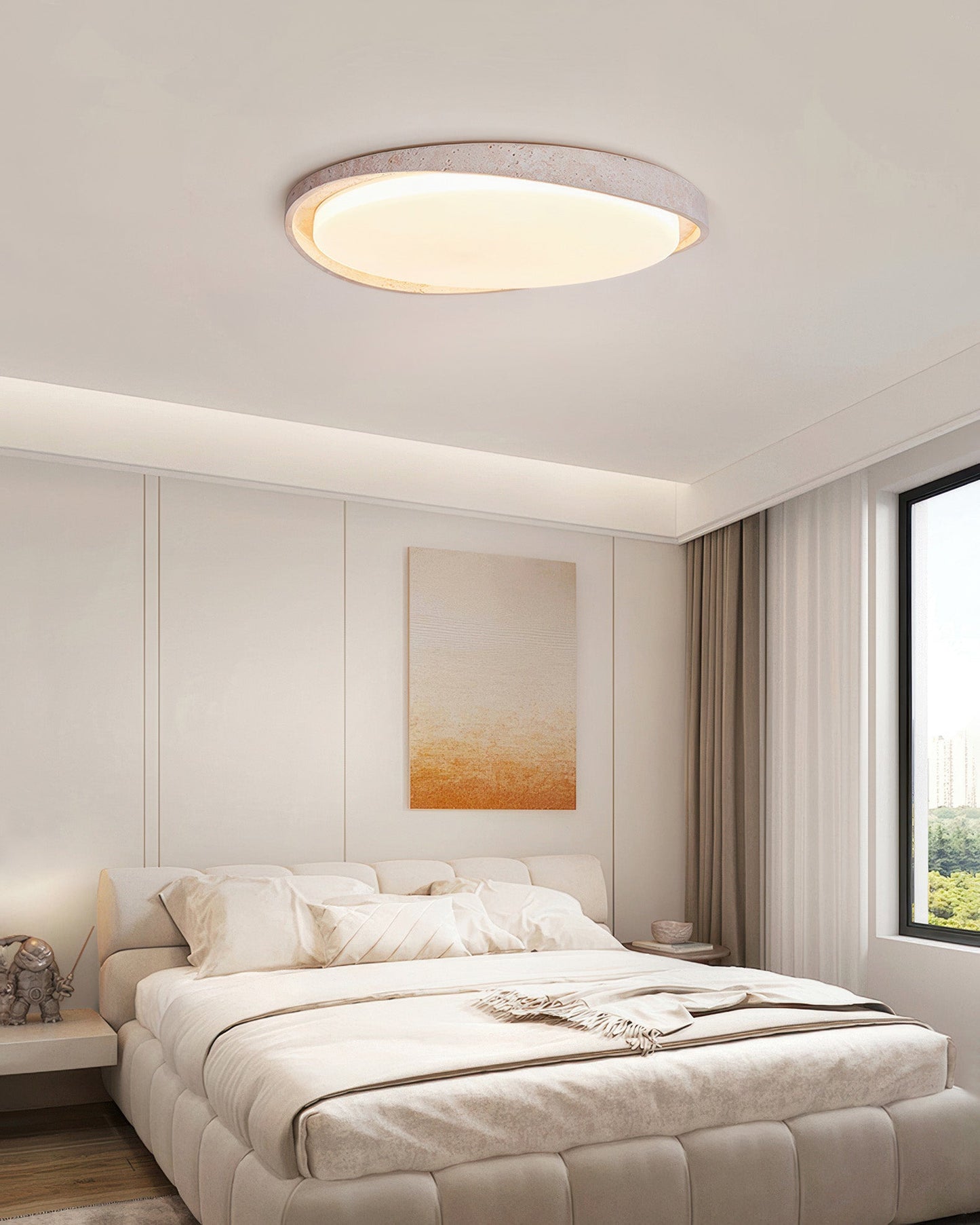 Elegance Cream Style Bedroom Ceiling Lamp