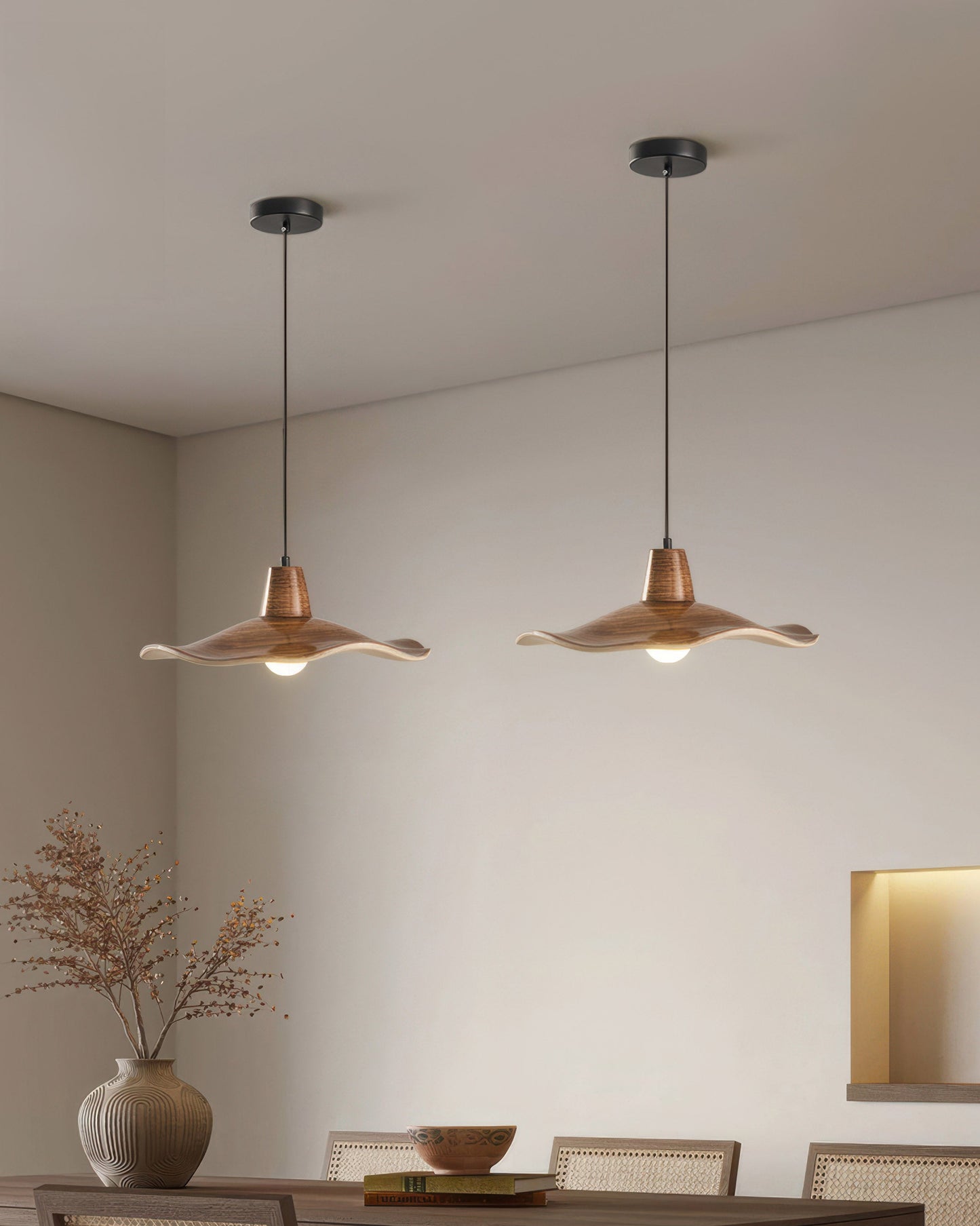 Simple Wooden Light Pendant