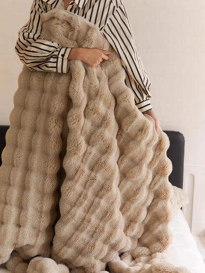 Soft And Comfortable Fluffy Blanket for Bed