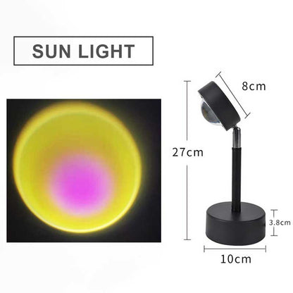 Sunset Projection Lamp Decoration