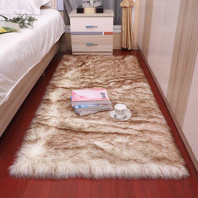 Ultra Soft Mongolian Faux Fur Carpet