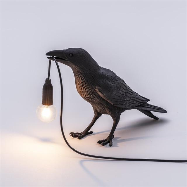 Unique LED Bird Lamp And Decor