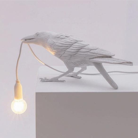 Unique LED Bird Lamp And Decor