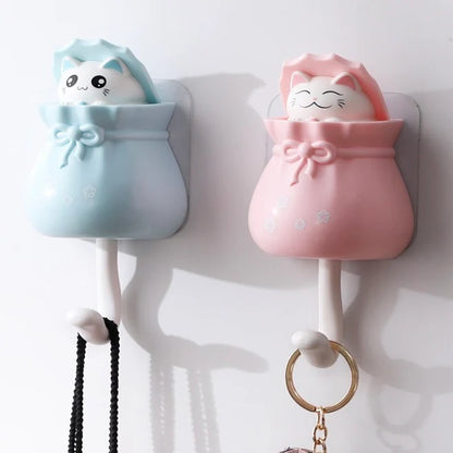 Cute Bag Cat Hook