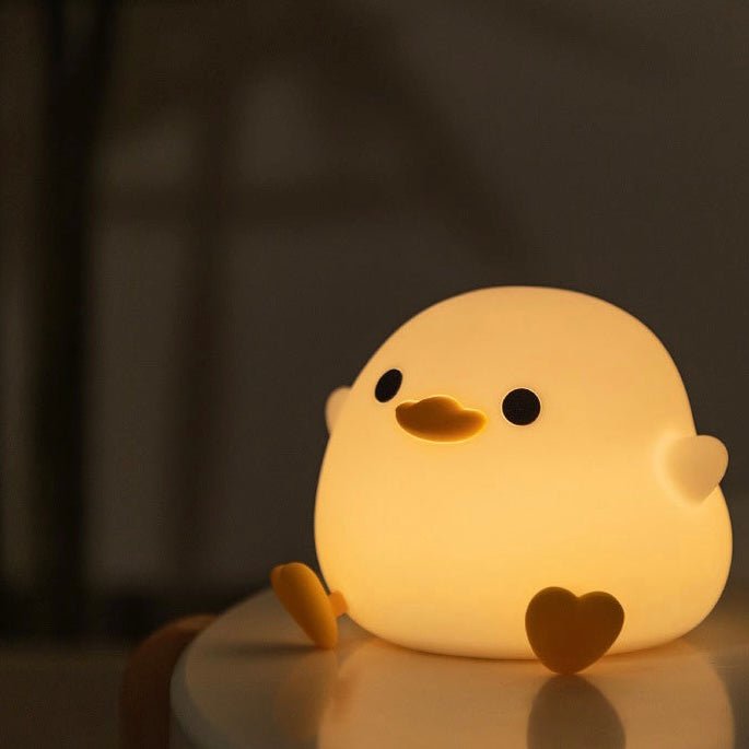 DoDo Duck Tap-on Night Light | Soft Silicone. USB Charging | Perfect Gift Ideas