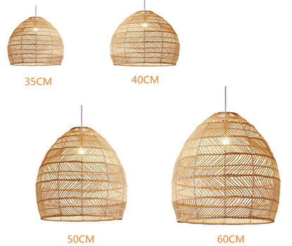 Natural Bamboo Pendant Light