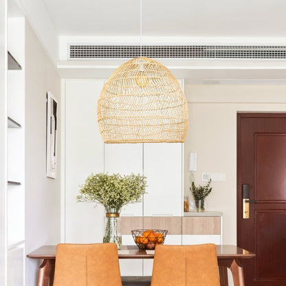 Natural Bamboo Pendant Light