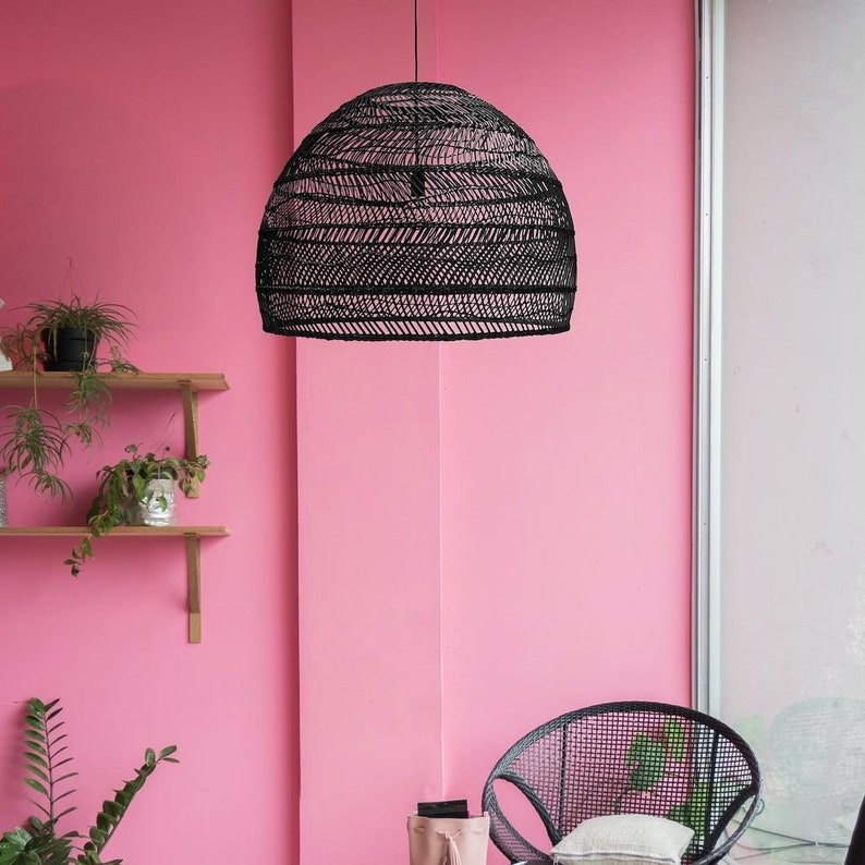 Natural Bamboo Pendant Light