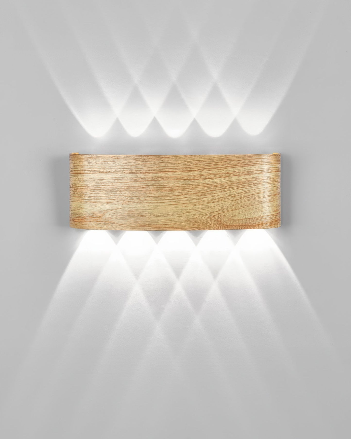 Woodgrain Sconce Outdoor Wall Light