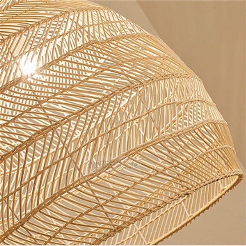 Natural Bamboo Pendant Light