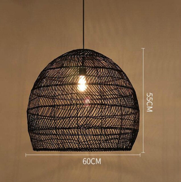 Natural Bamboo Pendant Light