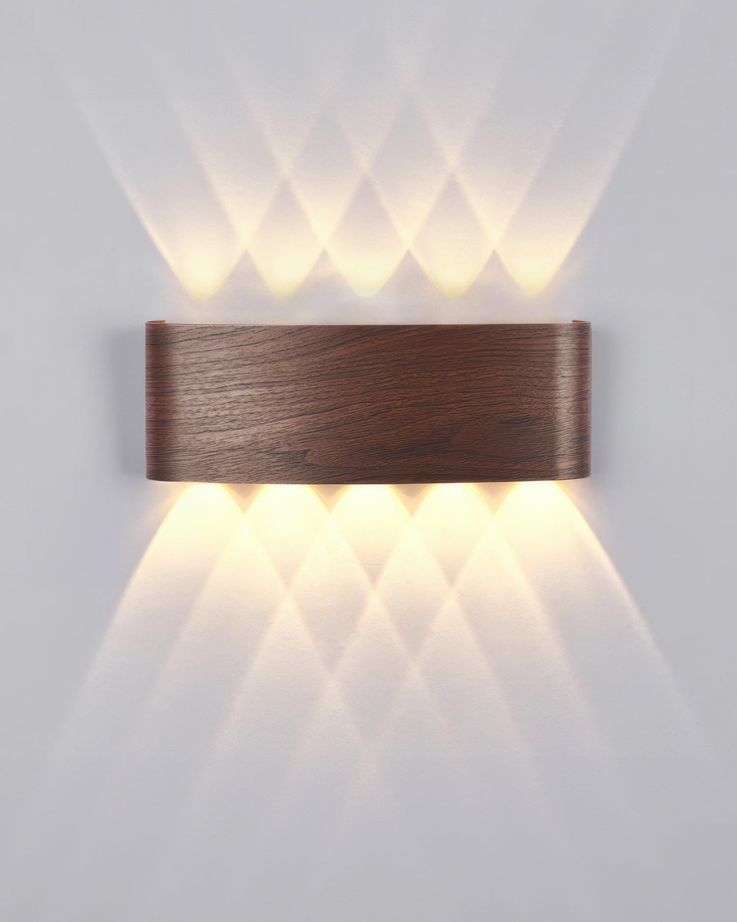 Woodgrain Sconce Outdoor Wall Light