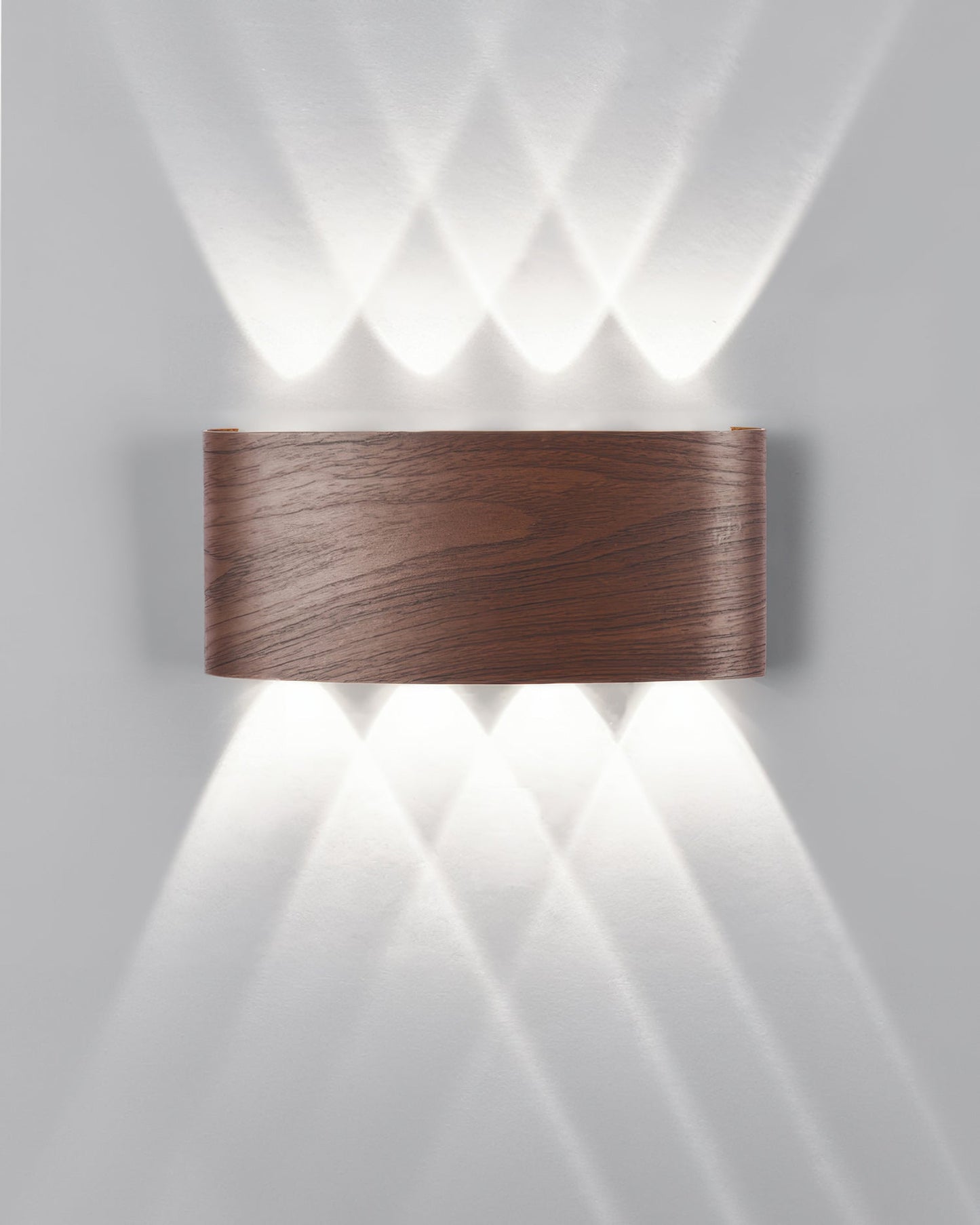 Woodgrain Sconce Outdoor Wall Light